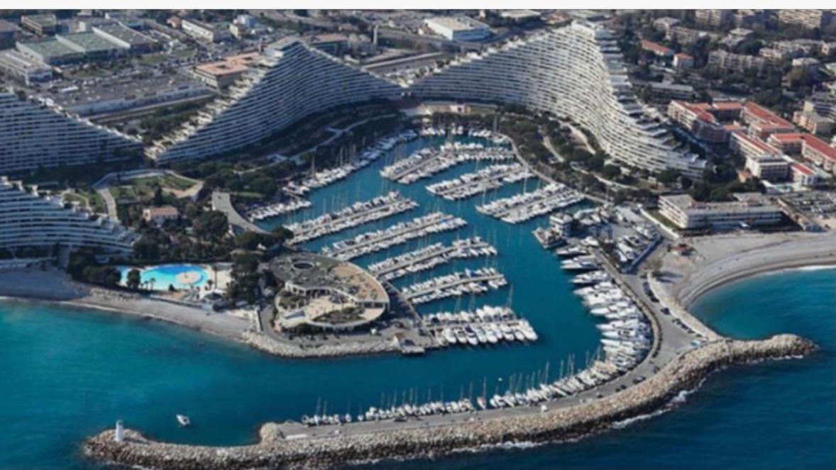 4 Pers , 100M De La Plage Marina Baie Des Anges French Riviera Villeneuve-Loubet Kültér fotó