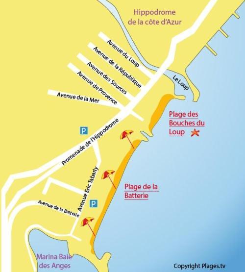 4 Pers , 100M De La Plage Marina Baie Des Anges French Riviera Villeneuve-Loubet Kültér fotó